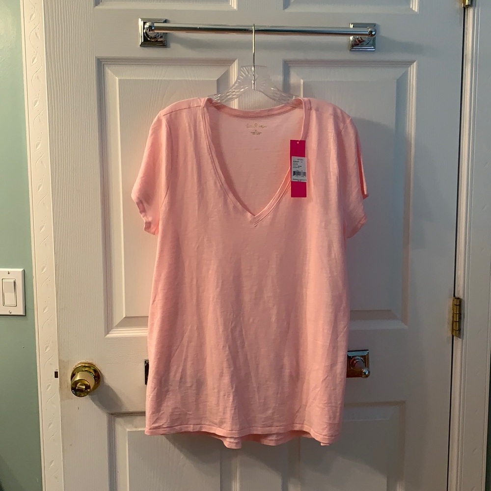 NWT Lilly Pulitzer Etta top urchin pink new! XL